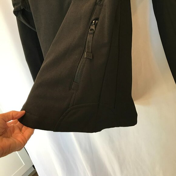 Port Authority Soft Shell Jacket L790 Glacier Women's Medium Customized Black - Picture 4 of 10